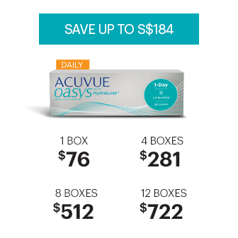 ACUVUE® Singapore Multi-Pack Promotion Oasys 1 Day